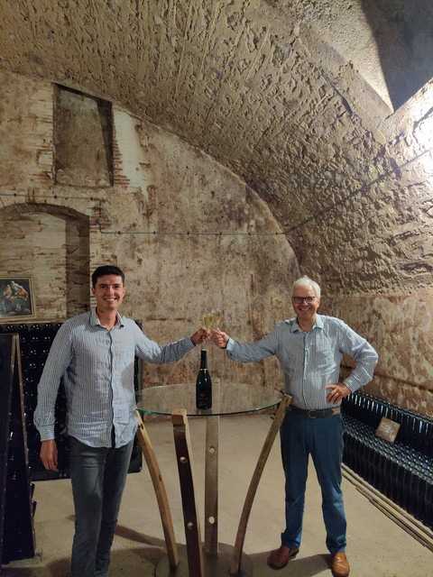 Le père et le fils Chaléroux-Ghys